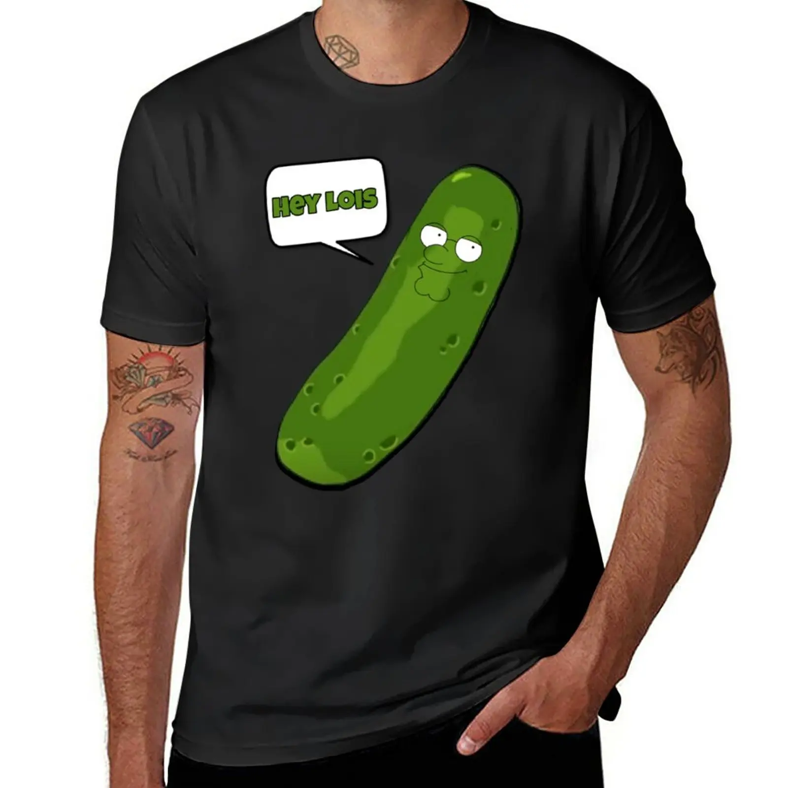 New Pickle Peter T-Shirt summer top black t shirts t-shirts man oversized t shirt Men's t-shirt