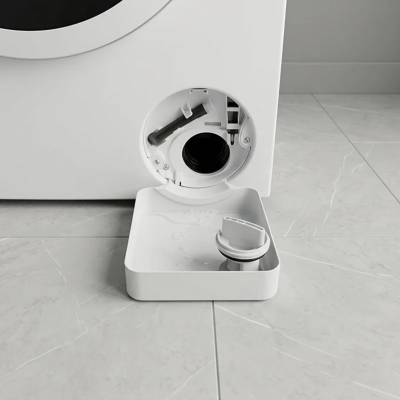 1pc Washing Machine Drain Funnel - Used To Clean The Drip Tray Of The Fluff Filter, Preventing Water Leakage In The Laundry Room image 6