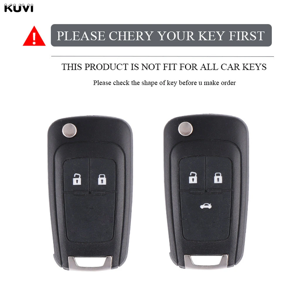 2 3 Buttons TPU Car Flip Key Case Cover For Chevrolet Cruze Aveo Trax Sail Malibu Captiva Opel Vauxhall Astra J Corsa Insignia view 6