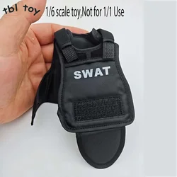 1/6 Scale Soldier Action Figure Clothing Accessories SWAT Tactical Ballistic Vest for Military 12 Inch Collection