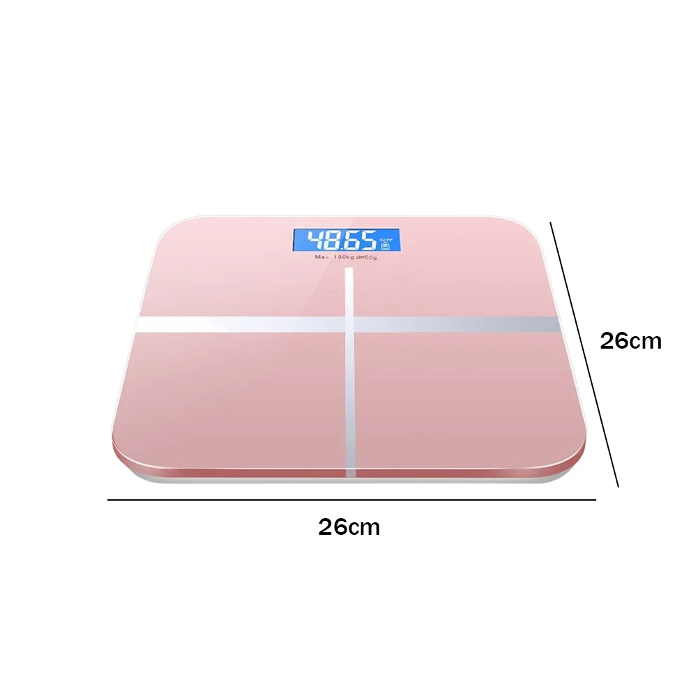 Human Scale HD Display Electronic Weight Scale USB Charging Battery-powered Precision Tool for Home Office Supplies Adult Health