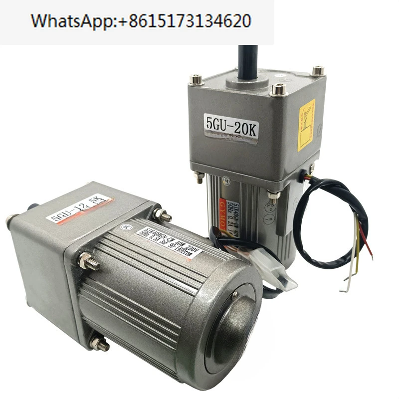 

Ac deceleration speed regulating motor 40W standing constant speed pure copper motor single-phase 220V three-phase 380V