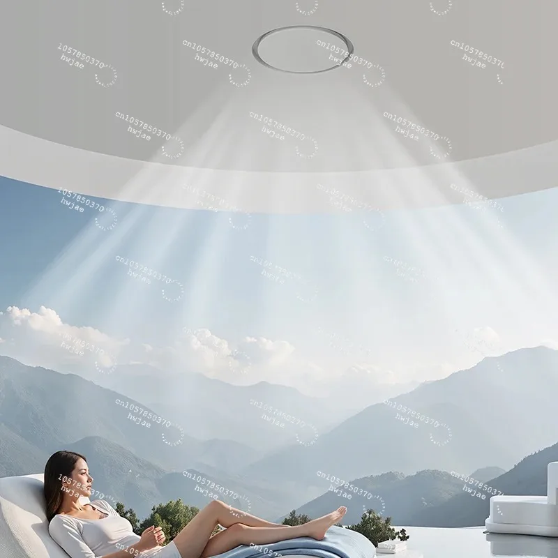 For VOV S7 Wall-mounted Fresh Air Ventilator, H13 HEPA Filter Integrated Exhaust Fan for Home