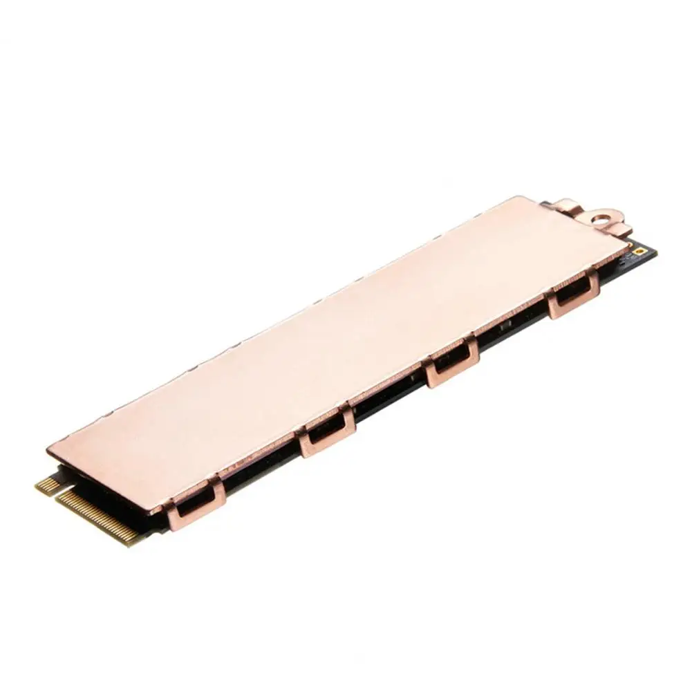 Radiatore a disco rigido Super muto dissipazione del calore veloce con Pad in Silicone termico 2280 NGFF M.2 NVMe Solid State Drive Copper Heat S