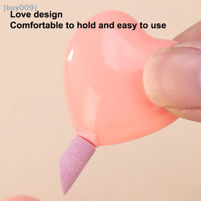 Pietra di quarzo Lima per unghie Spingitore Unghie Levigatura Bastoni Penna per nail art Rimozione cuticola Spingendo la pelle morta Trimmer Buffer Strumenti per manicure