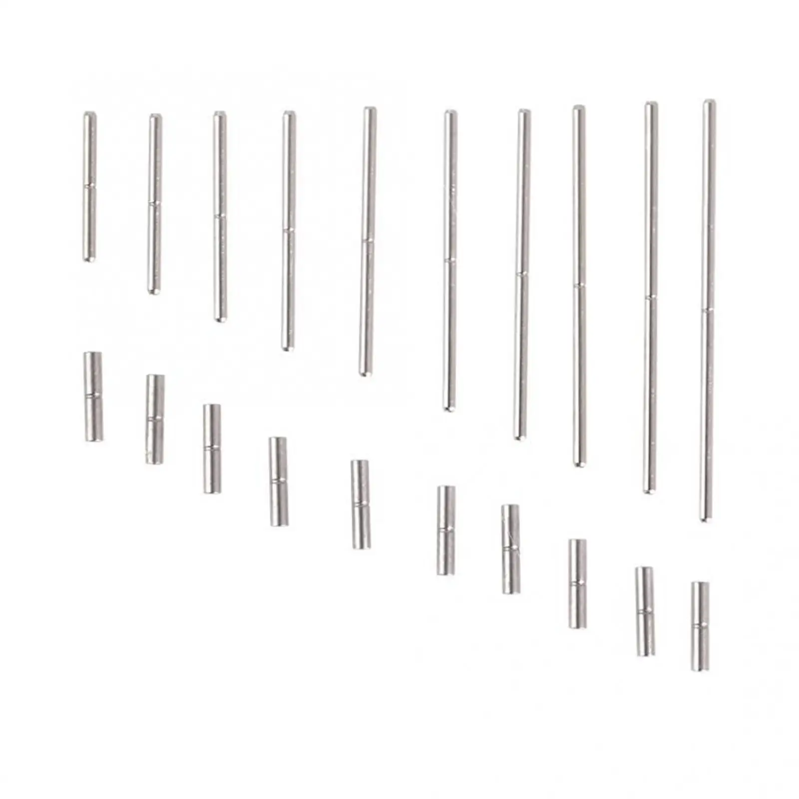 0.9mm 10mm~28mm Assort Size Watchband Tube Bars Set Band Watch Accessories