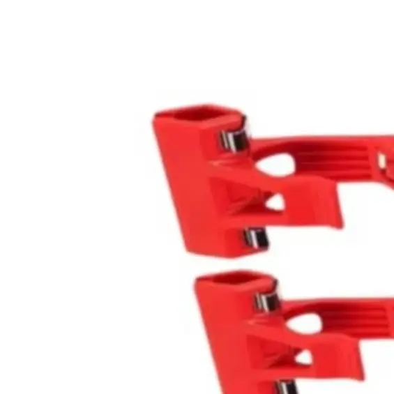 Red Swivel Wall Mount Car Floor Mat Clamps Slip Holder For Auto Detailing Cleaning And Drying Garage Tool 4pcs