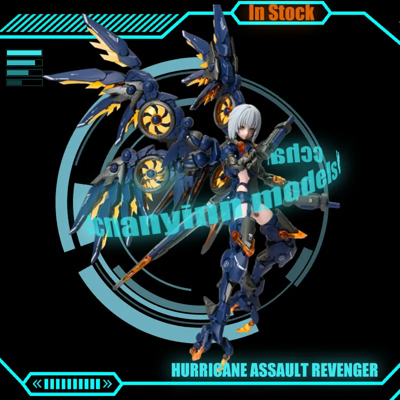 

In Stock Nuke Matrix Cyber Forest Action Figure Hurricane Assault Revenger Personal Profile CF03 Plastic Figure Model Kit Toy GK