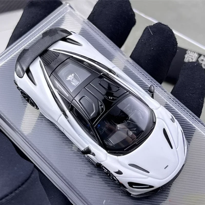 CM 1/64 Mclaren 765LT Legering Speelgoed Motorvoertuig Diecast Metaal Model Geschenken