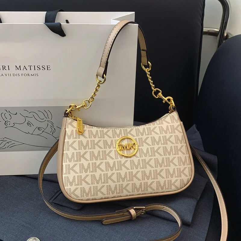 حقيبة يد كلاسيكية على الطراز العتيق، حقيبة كتف نسائية بحزام قابل للتعديل، حقيبة حمل ملحقة متطورة