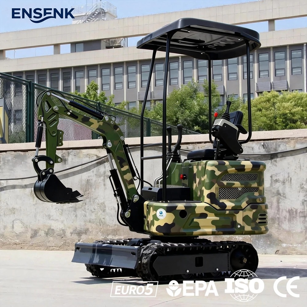 

Mini Excavator 1.0Ton 1.7Ton Diesel Engine Construction 2.0Ton 2.5Ton Agricultural Excavators Europe EPA Euro 5 Factory Direct