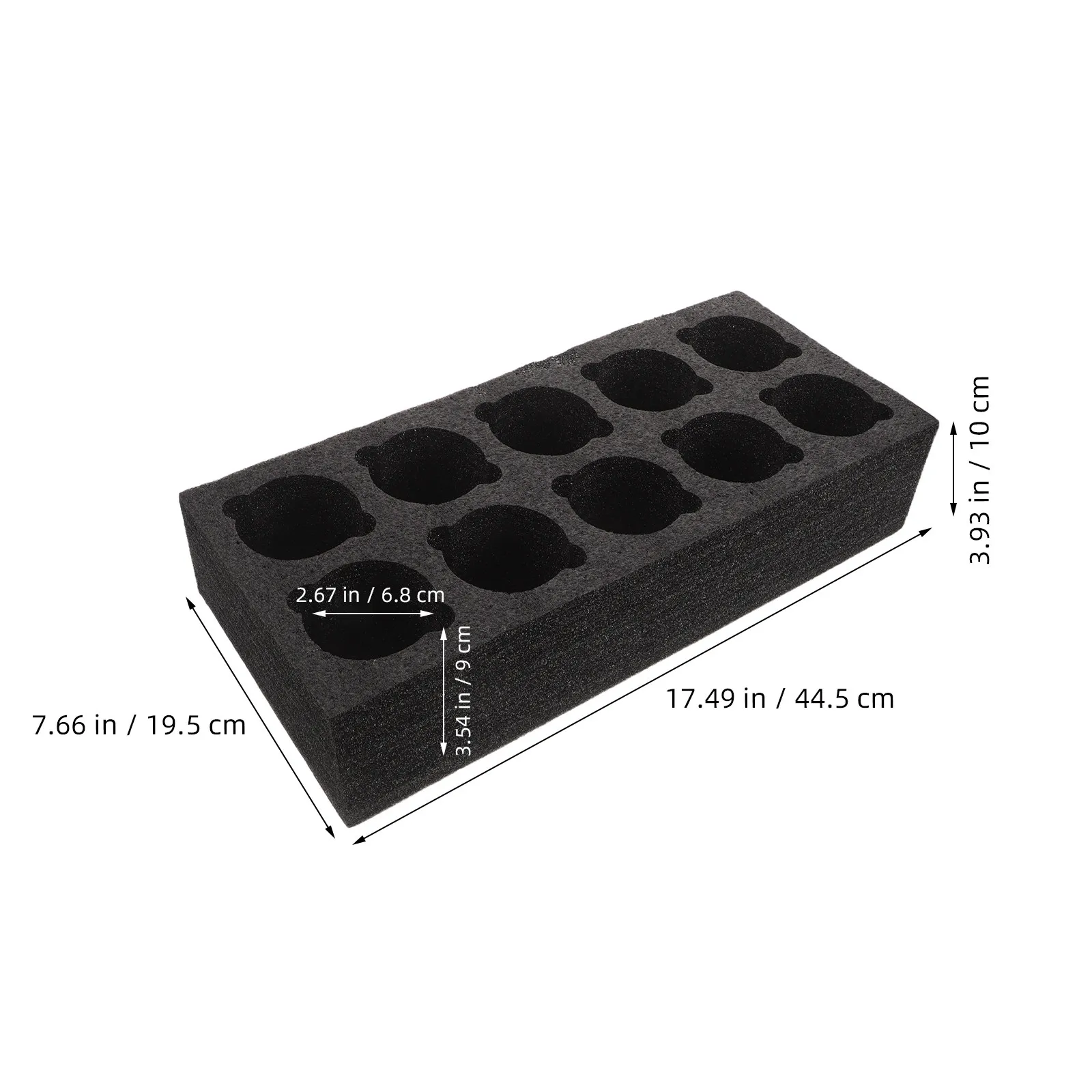 10 Cups Take Out Cup Holder - To Go Milk/Juice/Coffee Holder Anti-Collision For Hot And Cold Drinks, Coffee, Milk Tea, Beverage view 2