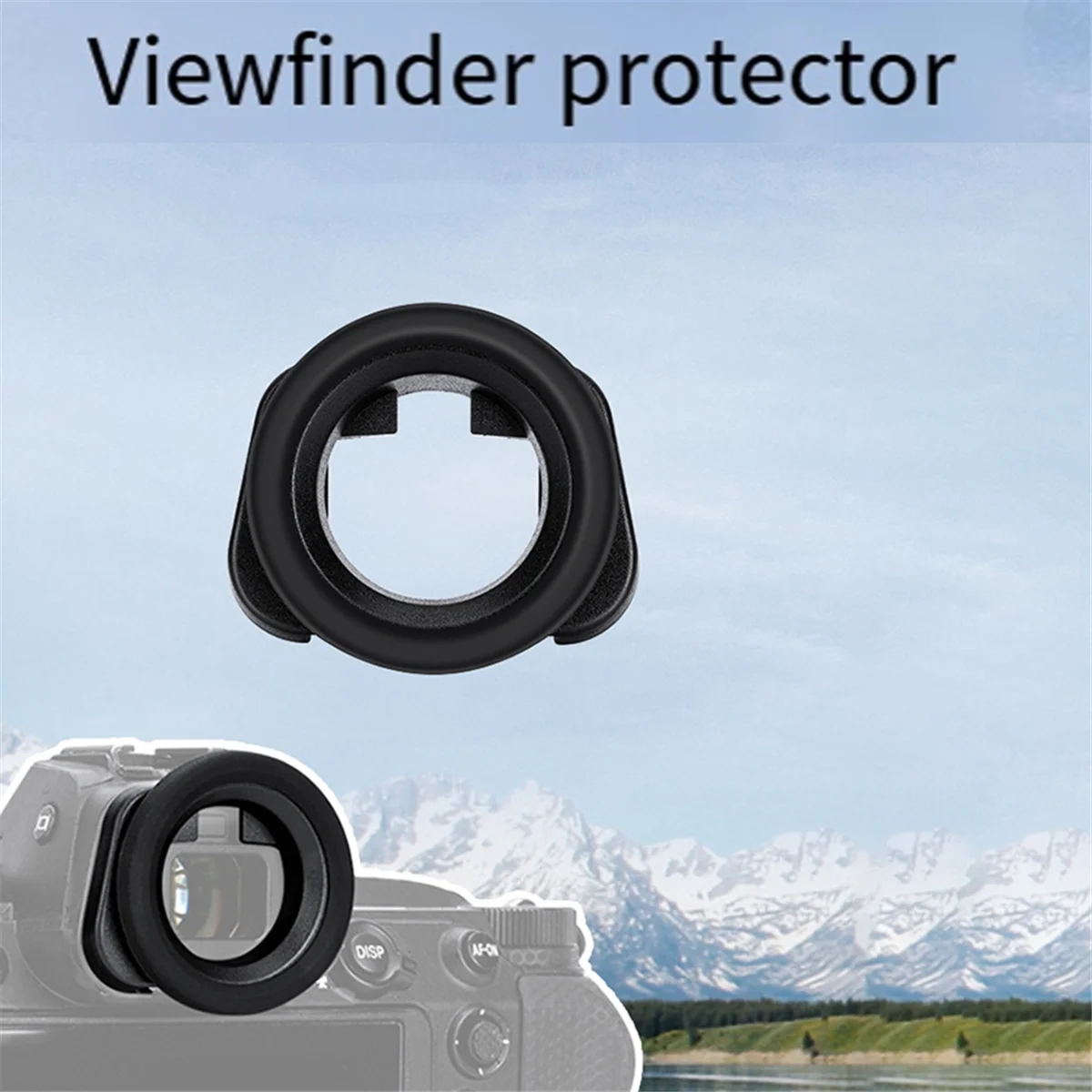 

SZSC Silicone Eyecup for Z7II, Z7, Z6III, Z6II, Z6, Z5 Comfortable Viewfinder Eyepiece, Replaces -29