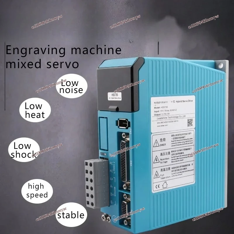 

Easy Servo Driver HBS758 and Hybrid servo motor 86HBM80-1000 a set kit can input AC 75V 8 NM