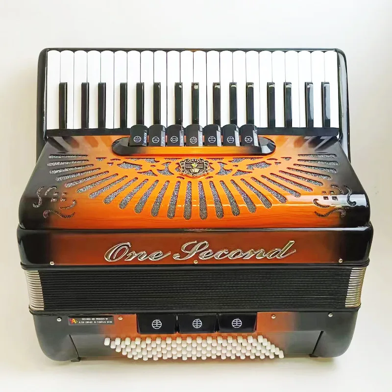 Professional 37keys 96Bass Accordion Instrument Hot Selling ModelMultiple Styles Available