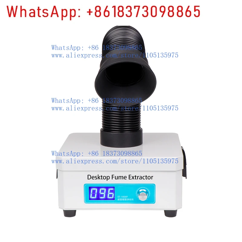 Extractor de humo 100XP 15w, purificador de humos de soldadura de sobremesa, soldadura Hepa, purificador de humo de aire Industrial y doméstico