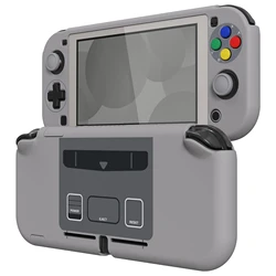 PlayVital funda protectora para NS Switch Lite con Protector de pantalla y empuñaduras de pulgar, 4 estilos clásicos