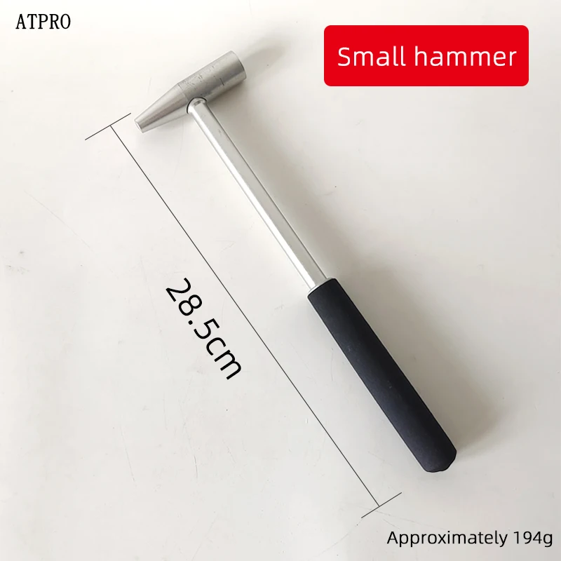 Aluminum Alloy Leveling Hammer Aluminum Body Sheet Metal Dent Repair Hammer 4-piece Set