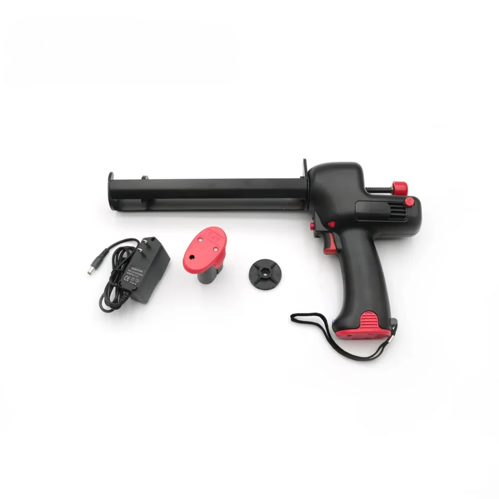 Venta al por mayor, pistola pulverizadora de calafateo eléctrica de 21v, pistola de calafateo alimentada por batería, pistola de calafateo Plural automática y eléctrica para construcción