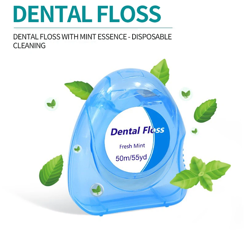 3pcs Ultraclean Mint Dental Floss Effective Plaque Removal,Teeth&Gum Protection Shred Resistant ForThoroughly Clean InTight Area image 3