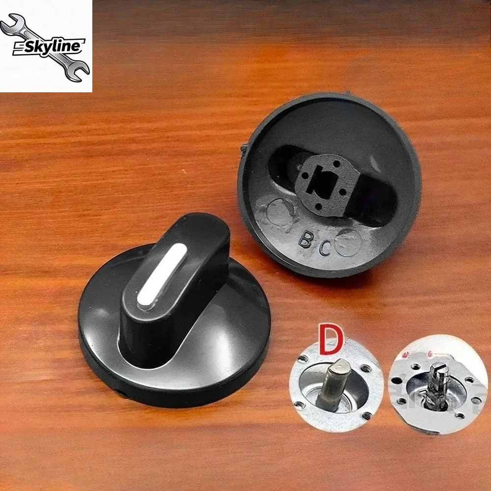 1 piece of electric pressure cooker timer switch knob cap, electric oven timer switch knob D half shaft