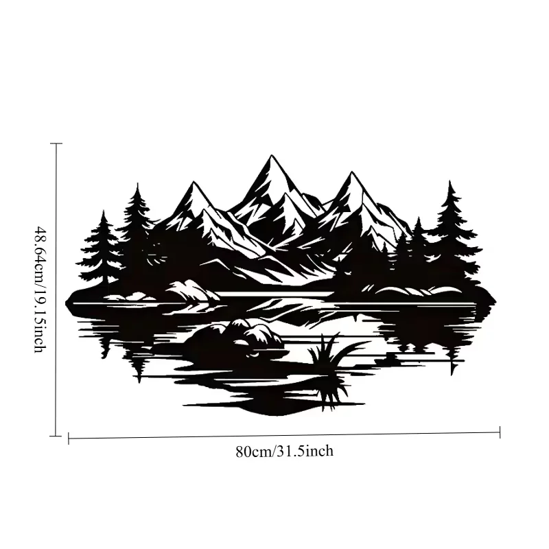 [1pc Jesus Road Car Sticker] Fade Resistant, Self-Adhesive Christian Car Sticker | 1pc Jesus Road Cross Design with 
