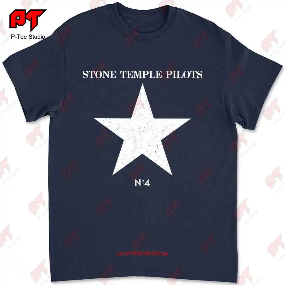 Stone Temple Pilots Star No 4 Rock Band Album Concert Tour T-shirt YRXU