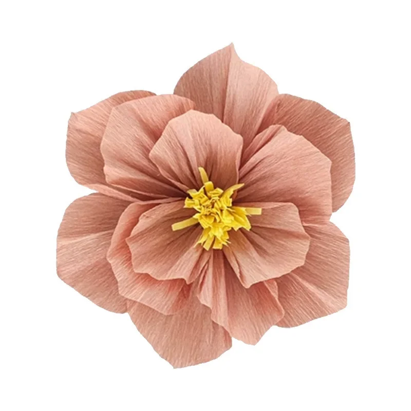 5pcs Large Simulated Paper Flower Wedding Decoration Festive Party Supplies Living Room Decor Stage Layout Artificial Flowers