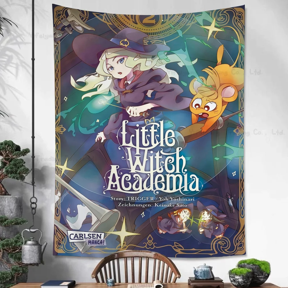 Little Witch Academy Hanging Bohemian Tapestry Cheap Hippie Hanging Bohemian Wall Tapestries Mandala Wall Hanging Home Decor