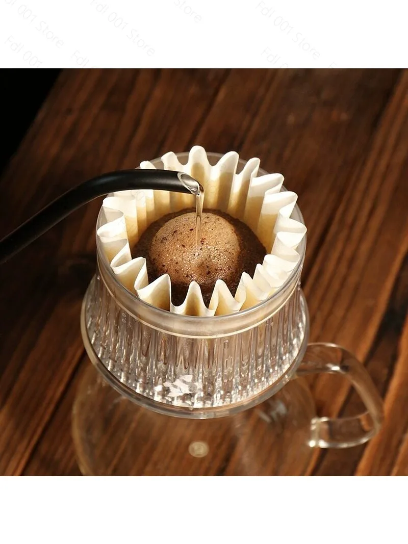 Variable speed hand brewed coffee filter cup drip coffee funnel  flat bottom drip  cup cake  cup
