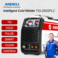 ANDELI 220V Cold Welding Machine TIG-250GPLC 5 in 1 TIG COLD PULSE CLEAN Gold Silver Welding TIG Welder TIG Welding Machine