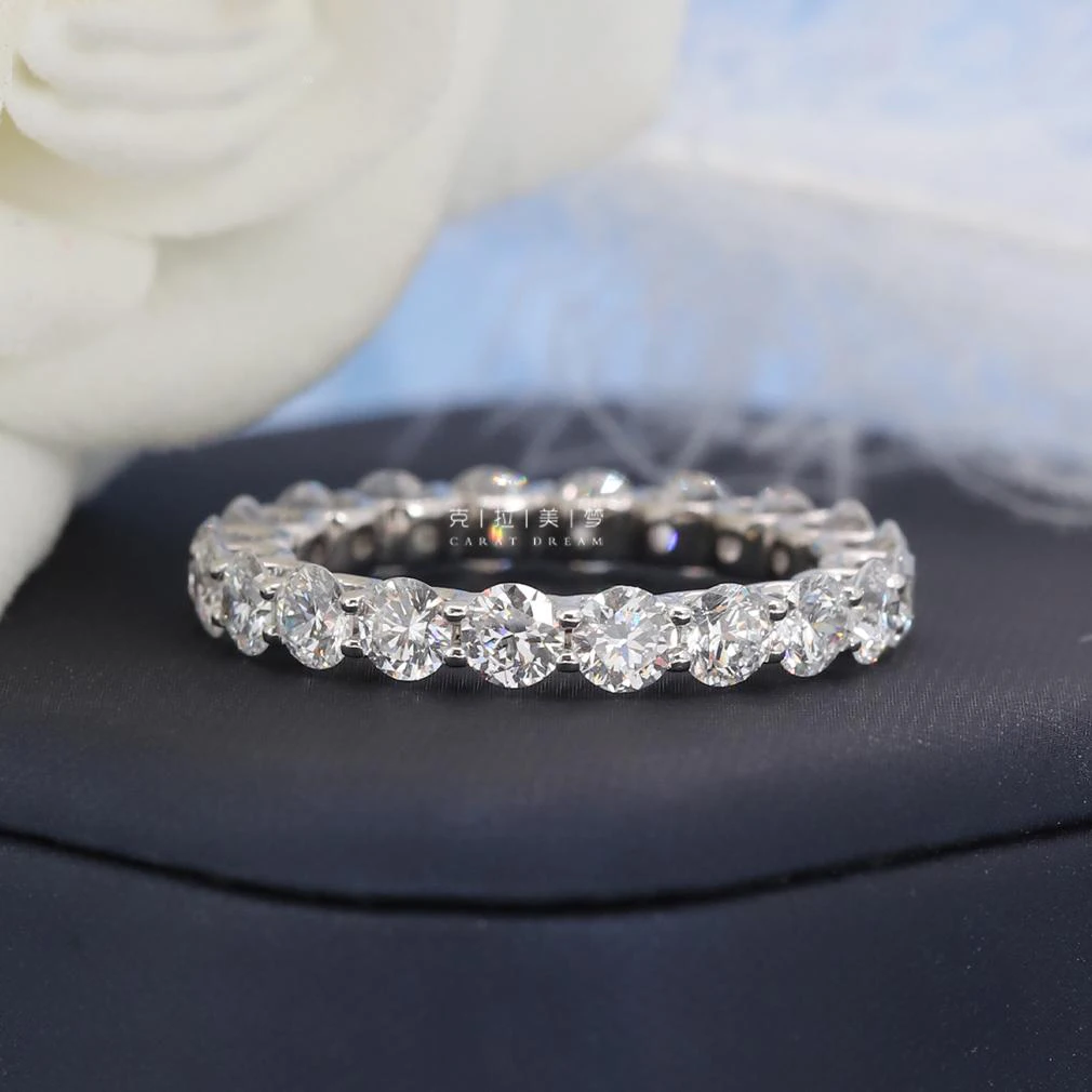 Kelameimeng زراعة خاتم الماس الكامل النساء ارتداء الماس الأزياء بالكامل خاتم الماس المختبر