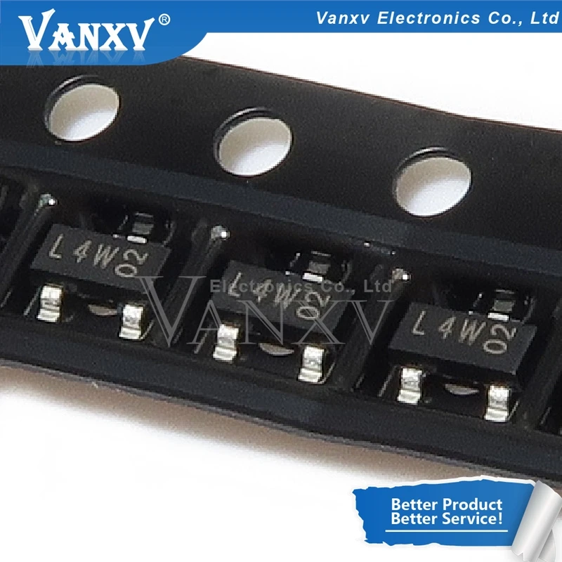1-20PCS MMBF5457 6D SI2305DS A5SHB BAT54 L4W SN74LVC2G04DBVR C04F DTC143ZCA DTC143ZKA E23 BFS17A E2W SOT-23