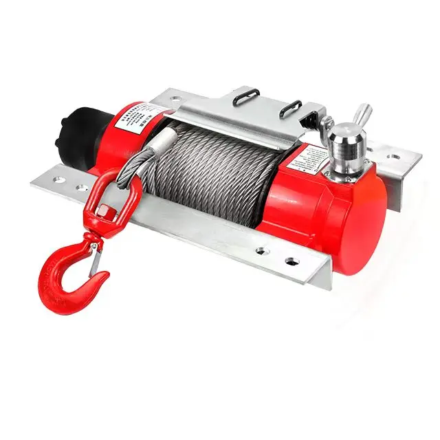 Hot Selling Hydraulic Forestry Winch Machine for Trucks / Tractor / Marine Anchor Winch Portable Mini Hydraulic Winch