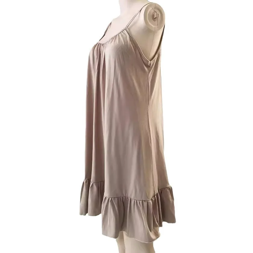 Été nouveau Sle femmes Dr Wi Bateau Ne Svel Midi Dr Street Sle taille ample à pois et couleur Spli...