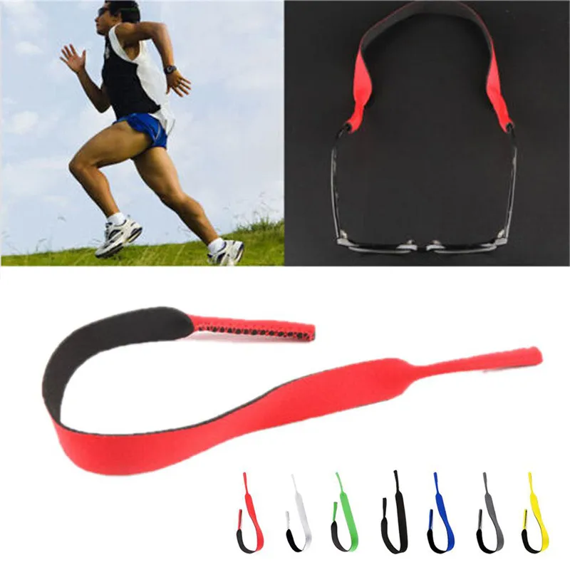 Spectacle Glasses Sunglasses Neoprene Stretchy Sports Band Strap Cord Holder