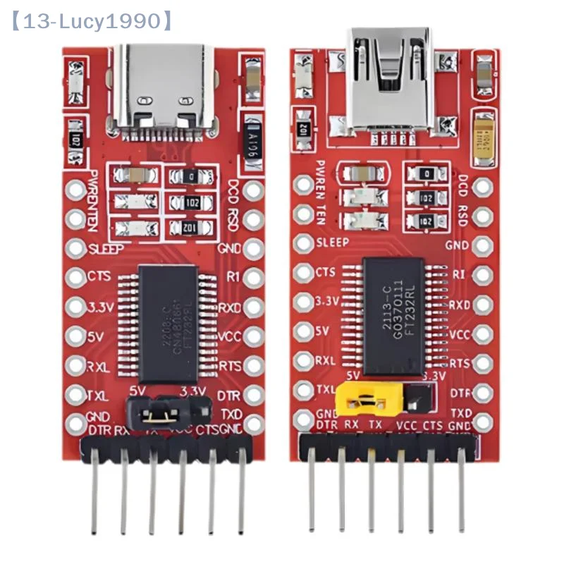 

【CCA13】1 шт. USB TO TTL Mini / Type-C FT232RL FT232 FTDI USB 3,3 В 5,5 В к TTL модуль последовательного адаптера для портов Arduino FT232 Pro