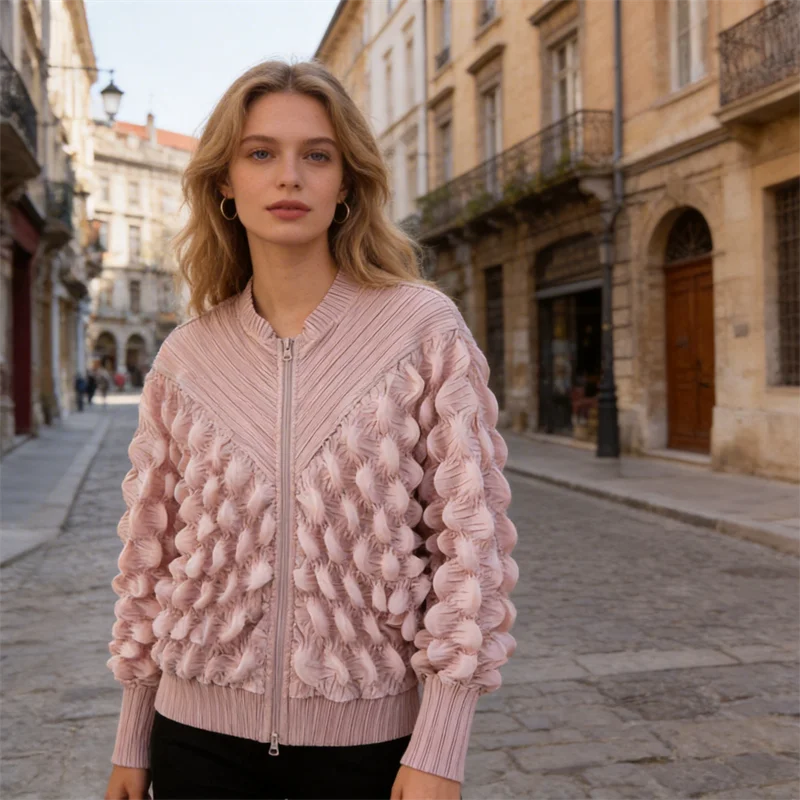 

Miyake Folds 2026 Spring and Summer New Peplum Solid Color Tops Fashion Folds Casual Loose Comfortable Solid Color Shirt Pleat