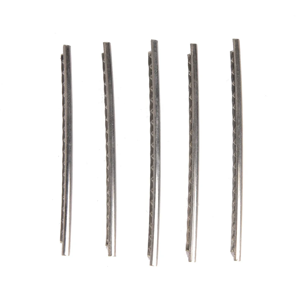 Miwayer Guitar Frets Wire Set Nickel Silver 1.6/1.8/2/2.2/2.4/2.7/2.9mm, 18-24pcs Guitar Fretwire for Fret Replacement & Repair