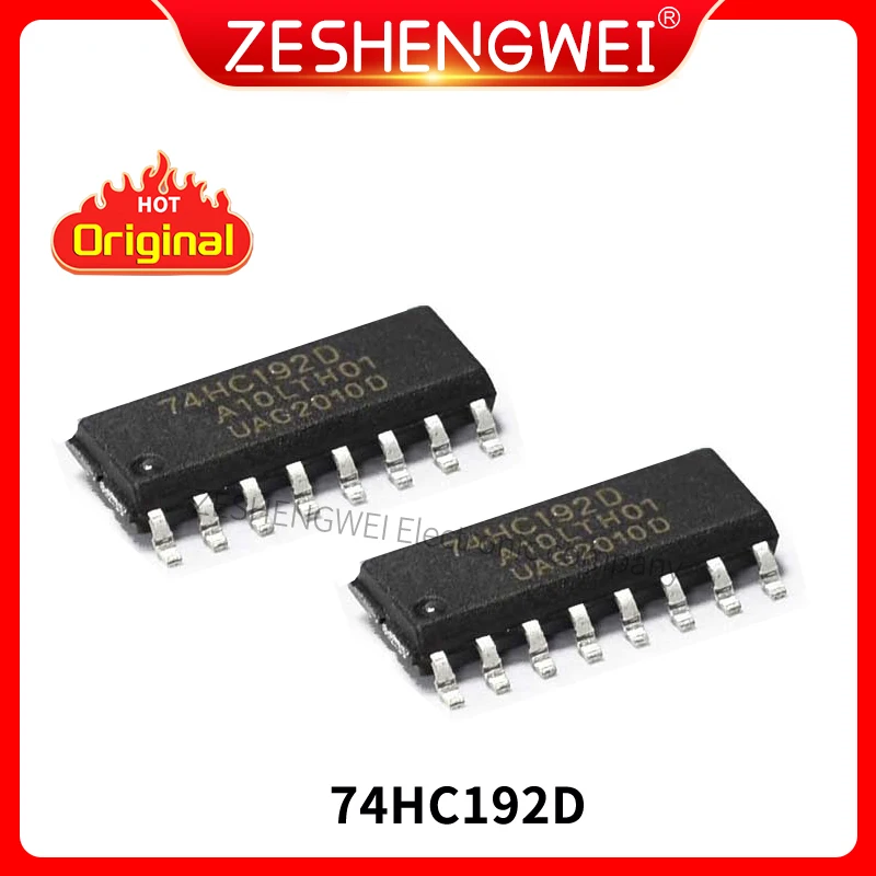 5PCS/LOT 74HC192 74HC192D SN74HC192DR SOP-16 SMD logic chip In Stock NEW original IC