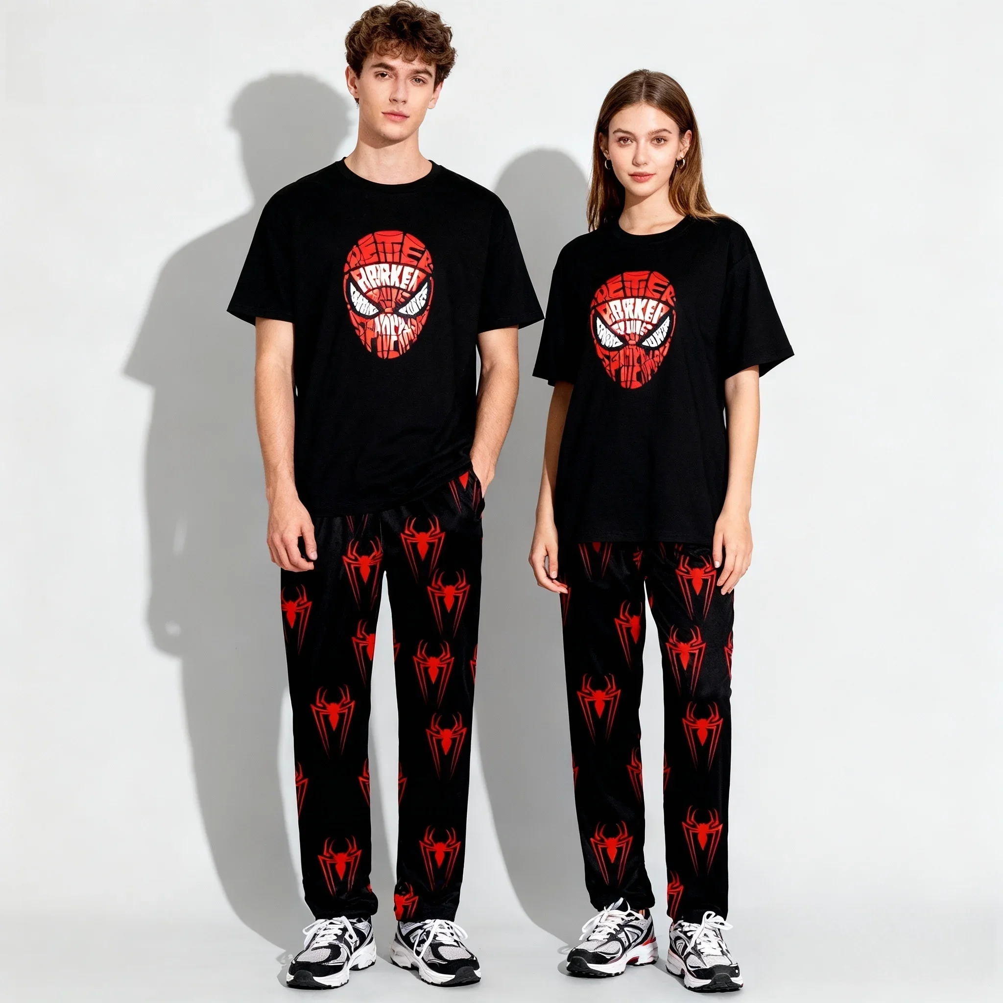 مجموعة سراويل جديدة الأكثر مبيعًا من سلسلة ديزني فيلم هيرو المتفجرة في الشارع كبيرة الحجم للبالغين للربيع والخريف بأكمام قصيرة #5