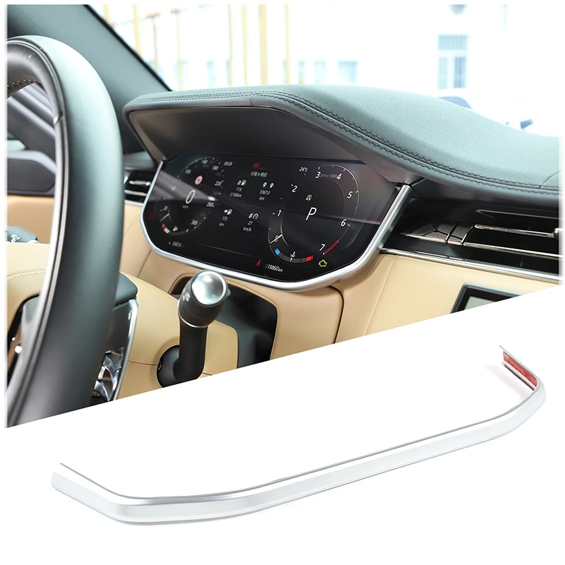 

ABS Car Dashboard Instrument Display Frame Cover Sticker Trim For Land Rover Range Rover Sport Vogue 2023+ Interior Accessories