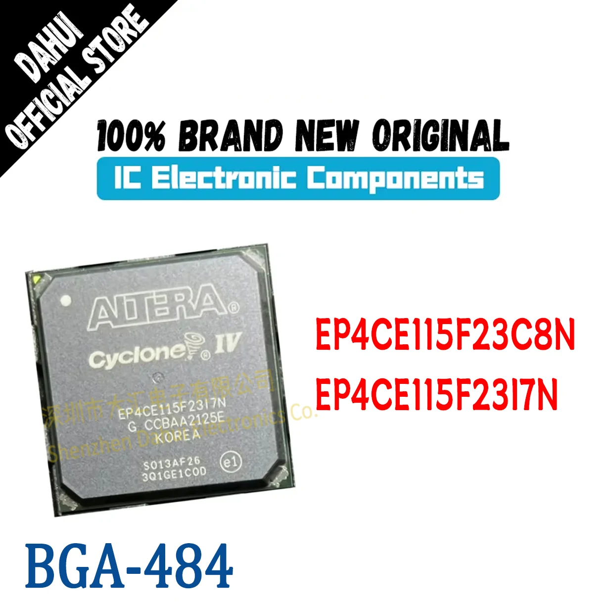 EP4CE115F23C8N EP4CE115F23I7N EP4CE115F23 EP4CE EP4 IC CPLD FPGA Chip BGA-484  Quality Brand New