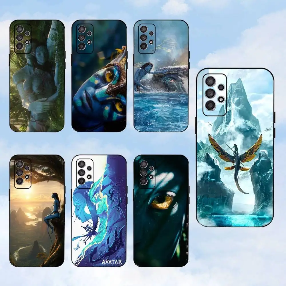 

A-Avatar-r Movie Phone Case For Samsung S25,S24,S23,S22,S21,S20,S10,Ultra,Plus,Lite,FE,Soft Silicone Black Cover
