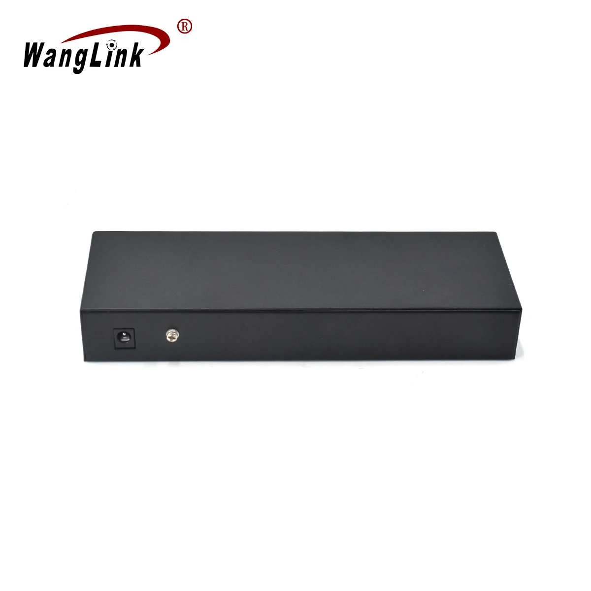 10/100Mbps 24V Passive PoE Switch 10 Ports 8 PoE 2 Uplink 120W Power VLAN Metal Small Business