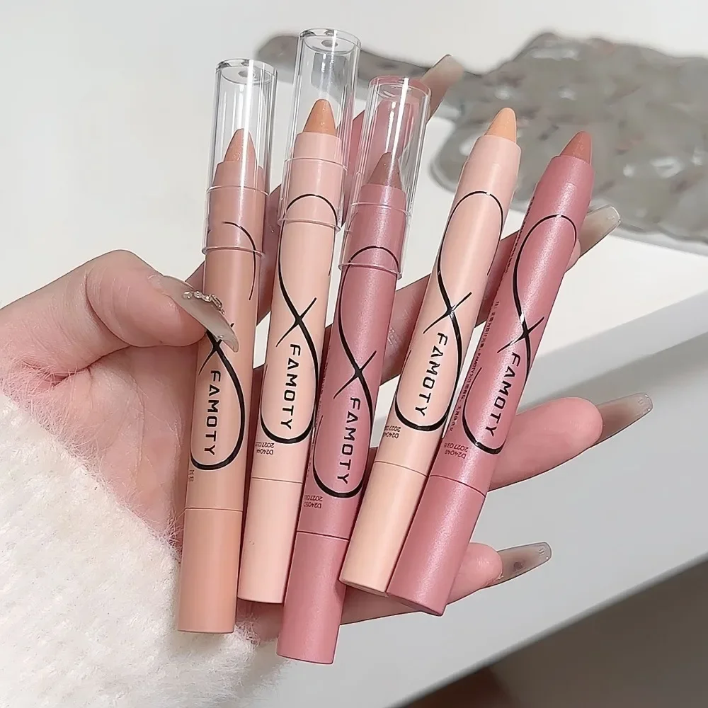 パールアイシャドウペンシル横たわっているカイコ蛍光ペンマットアイメイクパール高光沢ブライトニンググリッターアイシャドウスティック