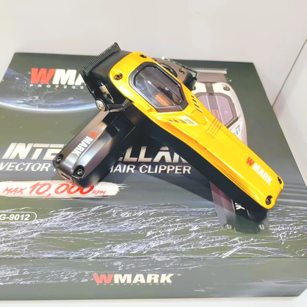 

10000 об/мин WMARK NG-9012 Профессиональные триммеры для волос Магнитная левитация Векторный двигатель Машинка для стрижки волос Цифровая машинка для стрижки волос с лезвием DLC