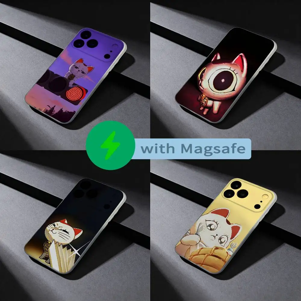 

D-DandadanS Turbo Granny Phone Case For iPhone 17,16,15,14,13,12,X,XS,Pro,Max,Plus,E,Air,Mini with Magsafe Magnetic Slim Frosted