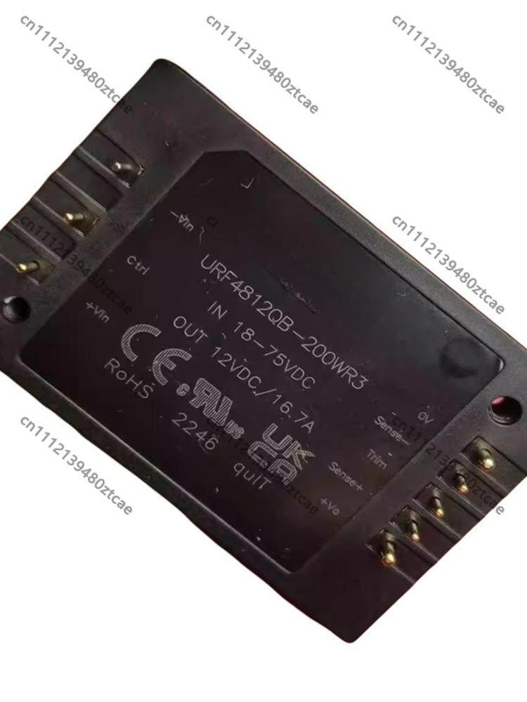 URF4812QB-200WR3 URF4805 URF4815 URF4824 URF4836 URF4848 200W Isolated Half Brick DC-DC Power Module Wide Input PCB