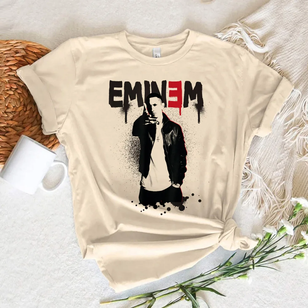 Eminem top women summer tshirt girl y2k graphic clothes